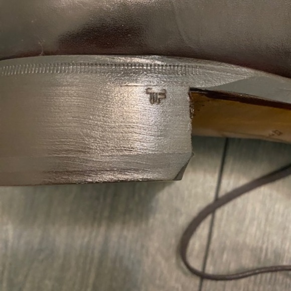 Tom Ford Elkan Evening Wholecut Brown Leather Oxford Shoes Size 11 - Picture 14 of 16